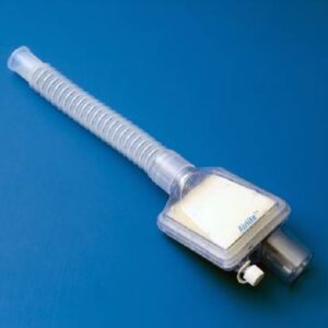 Heat and Moisture Exchanger with Filter AirLife 33 mg H2O/L @ VT 500 mL 1.0 cm H2O @ 30 LPM