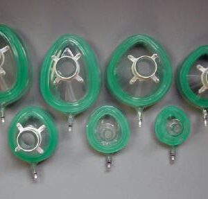 Anesthesia Mask BreathTech Elongated Style Adult Large Hook Ring