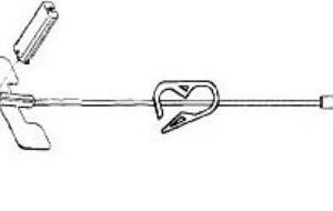 Huber Infusion Set LifeGuard 20 Gauge 1 Inch 10 Inch Tubing Without Port