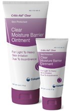 Skin Protectant Critic-Aid Clear 4 Gram Individual Packet Scented Ointment CHG Compatible