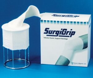 Elastic Tubular Support Bandage Surgigrip 6-3/4 Inch X 11 Yard Small Trunk Pull On White NonSterile 8 to 12 mmHg