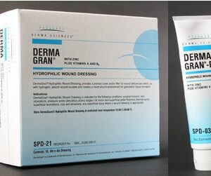 Hydrophilic Wound Dressing Dermagran B Sheet 2 X 2 Inch Sterile