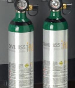 DeVilbiss iFill Oxygen Cylinder Size E Aluminum
