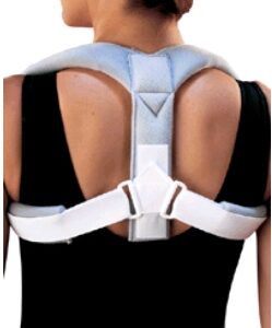 Clavicle Posture Support DonJoy One Size Fits Most Cotton / Foam Buckle Closure