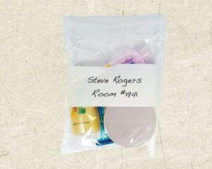 Reclosable Bag DawnMist 3 X 5 Inch Plastic Clear / White Block Zipper Closure