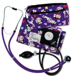 Reusable Aneroid / Stethoscope Set Prestige Medical 25 to 40 cm Adult Cuff Dual Head Sprague Stethoscope Pocket Aneroid
