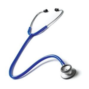 General Exam Stethoscope Clinical Lite Black 1-Tube Double Sided Chestpiece