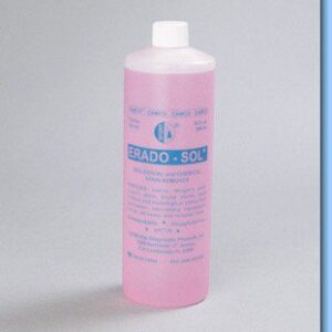 Iodine Stain Remover Erado-Sol Alcohol Based Manual Pour Liquid 32 oz. Bottle Scented NonSterile