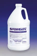Surface Disinfectant Cleaner SporGon Peroxide Based Manual Pour Liquid 1 gal. Jug Acidic Scent NonSterile