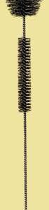 Fisherbrand Bottle Brush 11.5 Inch L, Bristle: 1.75 OD X 2 L Inch Tip Portion, 0.5 OD X 3 L Inch Upper Portion, Fan Style Tip Babcock Cream Bottle