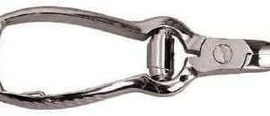 Nail Nipper Grafco Concave Jaw 5-1/2 Inch Length Chrome Plated Metal