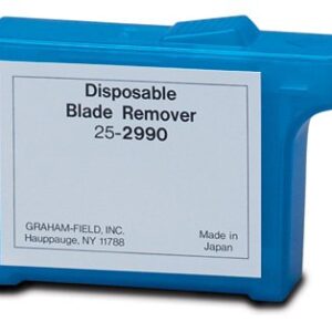 Blade Remover Capacity 150 to 300 Blades, 58 H X 79.3 W X 25 D mm, Weighs 21.7 grams, Polypropylene, Blade Insertion Slot 17 X 5.2 mm