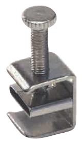 C Clamp Screw Compressor Serrated Thumb Screw Head, Chrome Plated Copper