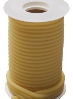 General Use Tubing Amber 1/8 Inch I.D. 50 Foot Length Natural Latex Rubber NonSterile