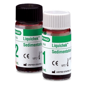 Hematology Control Set Liquichek Sedimentation Rate 2 Levels 9 mL