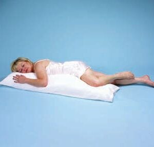 Body Pillow 16 X 52 Inch White Reusable