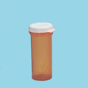 Prescription Vial Friendly & Safe 8.5 DRAM Amber