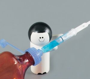 Medication Bottle Adapter Cap For Size M / 24 mm Bottles