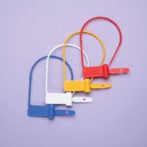 Pull-Tight Padlock Seal Health Care Logistics UnNumbered Red Polypropylene 7-3/8 Inch