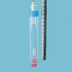Medicine Cup Dispenser Clear Plastic Manual Pull Wall Mount