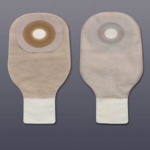 Ostomy Pouch Premier Flextend One-Piece System 12 Inch Length Flat 2 Inch Stoma