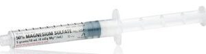 Magnesium Sulfate, Preservative Free 50%, 4 mEq / mL Injection 10 mL