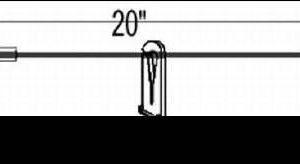 IV Extension Set ICU Needle-Free Port Mini Bore 20 Inch Tubing