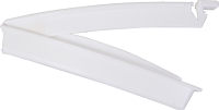Ostomy Pouch Closure Comfort Clip 1 x 0.3 x 4 Inch, White, Plastic