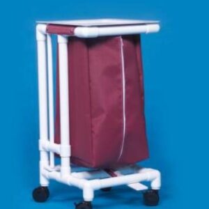 Single Hamper with Bag Classic 4 Casters 39 gal.