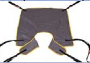 Quick Fit Deluxe Sling Hoyer 6 Point Cradle Medium 500 lbs. Weight Capacity