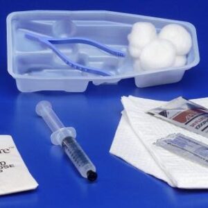 Catheter Insertion Tray Dover Universal Without Catheter Without Balloon Without Catheter