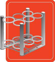 Oxygen Cylinder Stand