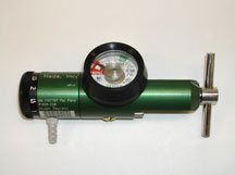 Oxygen Regulator Adjustable 0 – 25 LPM Barb Outlet CGA-870