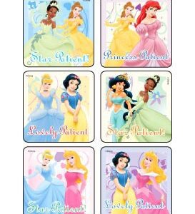 Kids Love Stickers 90 per Pack Disney Princess Patient – New Classics Sticker 2-1/2 Inch