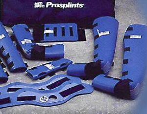 Prosplints Pediatric General Purpose Splint Kit Foam Blue / Black