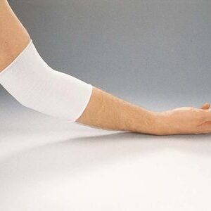 Elbow Support Cap Medium Pull-On Left or Right Elbow 8 to 10 Inch Circumference White