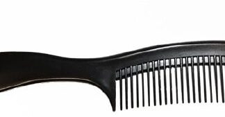 Comb 8-1/2 Inch Black Plastic