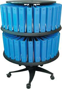 Binder/ Chart Rack Omnicart Black 60 Binder Charts Top / Side Opening
