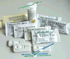 Other Infectious Disease Test Kit Poly stat Infectious Mononucleosis 20 Tests CLIA Waived Sample Dependent