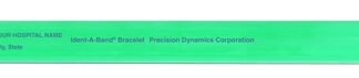 Identification Wristband Ident-A-Band Write On Band Metal Closure Without Legend