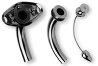 Uncuffed Tracheostomy Tube Rotating Lock IC Size 4.0 Adult