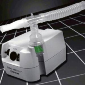 Salter AIRE Elite Plus Compressor Nebulizer System Small Volume Medication Cup Adult / Pediatric Mouthpiece Delivery