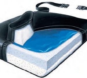 Level Seat Cushion with Pommel Slide Guard 18 W X 16 L X 2 D Inch Foam
