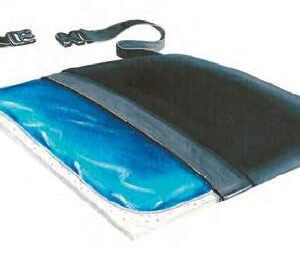Seat Cushion Gel-Foam Ultra-Thin 20 W X 16 L X 1 D Inch Foam / Gel