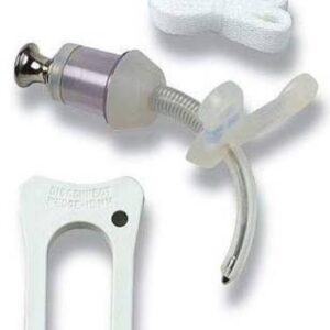 Uncuffed Tracheostomy Tube Bivona FlexTend Plus Size 4.5 Pediatric