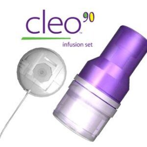 Sub-Q Infusion Set Cleo 90 25 Gauge 6 mm 31 Inch Tubing Without Port