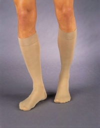 Compression Stocking JOBST Relief Knee High Small Beige Open Toe
