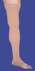 Compression Stocking JOBST Relief Thigh High Medium Beige Closed Toe