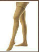 Compression Stocking JOBST Relief Thigh High X-Large Beige Closed Toe