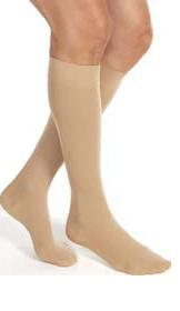 Compression Stocking JOBST Relief Knee High Large Black Closed Toe
